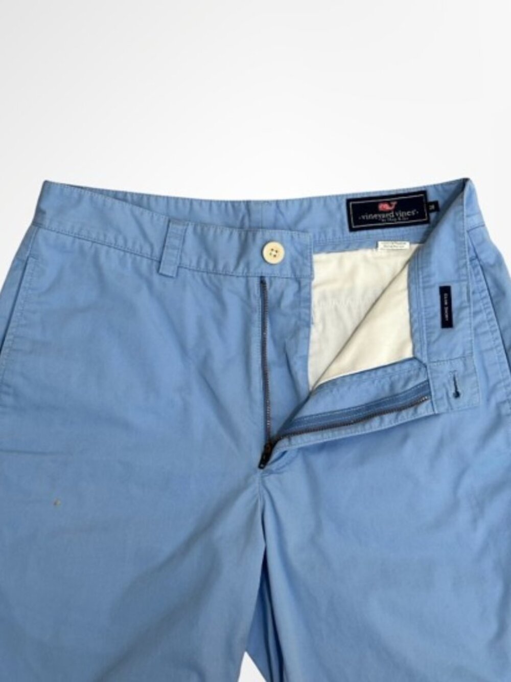 Vineyard Vines Sky Blue Breaker Chino Shorts 28 - Picture 4 of 8